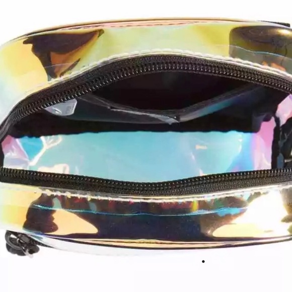 ADIDAS iridescent holographic cross body bag NWT - Picture 6 of 8